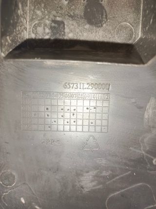 Guardabarros trasero Benelli BN 125 de 2021-2024