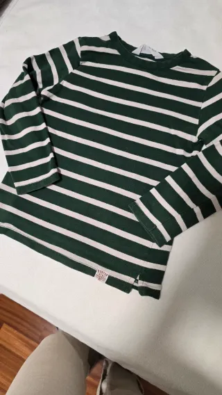 Felpa cotone bambino a fasce(taglia. 4-6 anni)