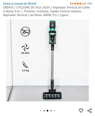 Pack Recambios Aspirador CREATE Nuevos