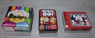 Lote 3 giochi: Sushi Go, Dobble Connect, Sardines