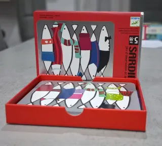 Lote 3 giochi: Sushi Go, Dobble Connect, Sardines