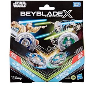 Beyblade X Star Wars Obi-Wan Kenobi vs Grievous