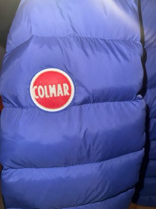 Piumino Colmar Blu e Beige