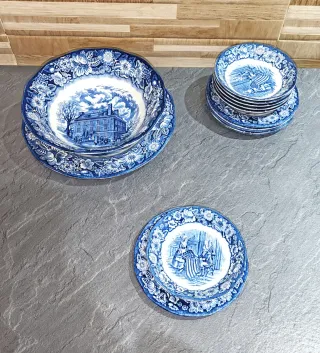 Set Piatti Vintage Anni '70 Collezione