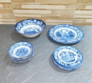 Set Piatti Vintage Anni '70 Collezione