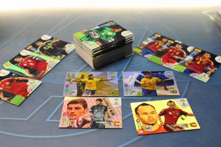 Adrenalyn XL 2014 FIFA World Cup Brasil. Panini. Fútbol. Trading Card Game. 118 cromos.
