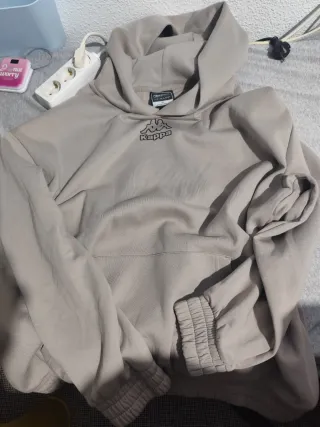 Sudadera Kappa beige