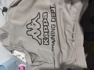 Sudadera Kappa beige