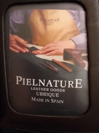 Billetera Titto Bluni Piel Marrón Nueva