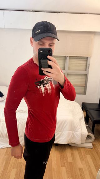 Camiseta Energie Hombre Roja