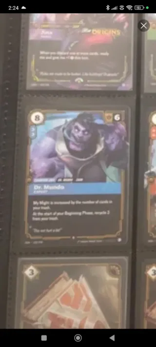 Riftbound TCG Dr. Mundo + 2 decks