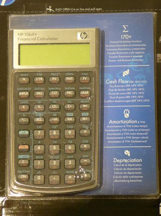 CALCULADORA FINANCIERA HP 10bII+ NUEVA