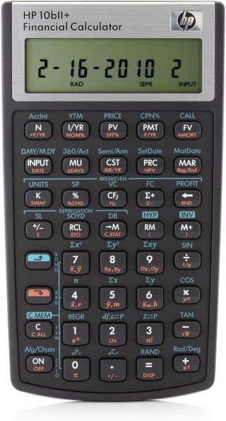 CALCULADORA FINANCIERA HP 10bII+ NUEVA