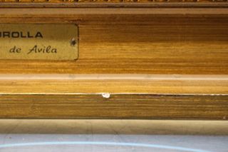 Cuadro reproducción de “Tipos de Ávila” de Sorolla.