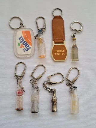 Llaveros Fanta, Schweppes, Coca-Cola, Pepsicola