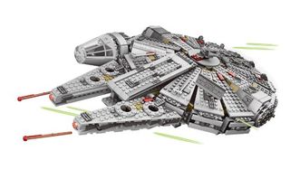 ⚠NUOVO⚠ Halcon Milenario tipo Lego (1381 p)