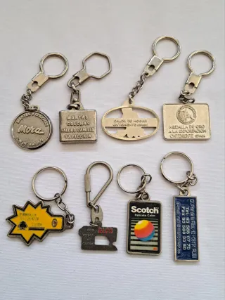 Llaveros metálicos publicitarios...