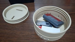 Caja Fuerte Oculta Detector Humos