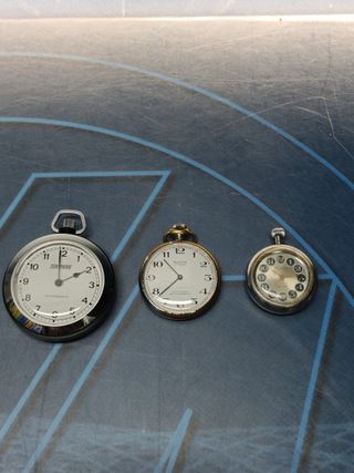 3 Orologi da tasca, SANTPI - DAMART - NEWAD