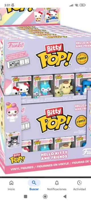 Funko Pop! Bitty Hello Kitty y Amigos