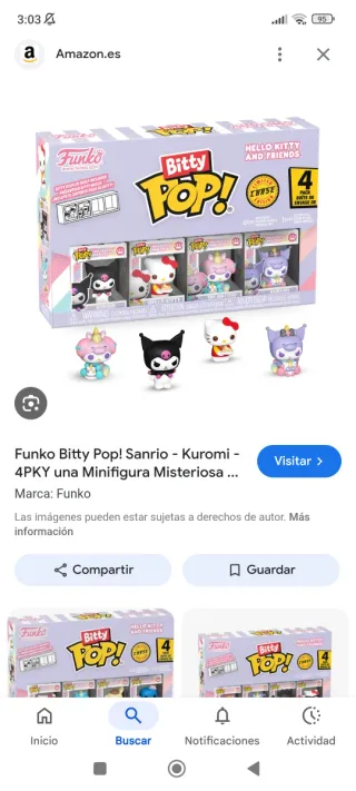 Funko Pop! Bitty Hello Kitty y Amigos