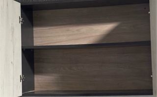 COCINA MODERNA BLANCA Y GRIS EFECTO MARMOL