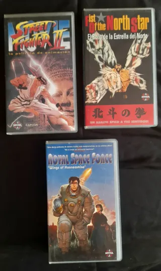 Películas Manga VHS: Ghost in the Shell, Akira, Ni