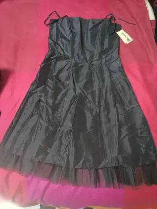 Vestido negro  talla 42 El corte ingles -30€