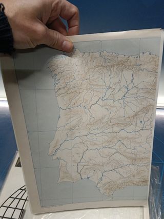 lote de MAPAS ESCOLARES, EDITORIAL TEIDE , descatalogados