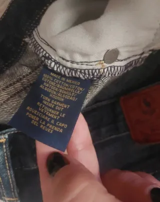 Pantalón Boyfriend Mujer Ralph Lauren Azul