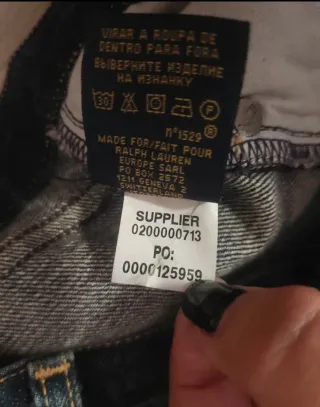 Pantalón Boyfriend Mujer Ralph Lauren Azul