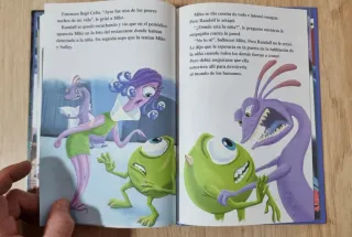 Clásico cuento infantil de Disney Monstruos S.A.