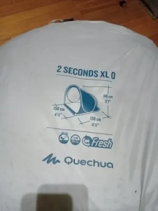 Tienda campaña Quechua 2 Seconds XL