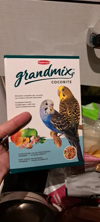 Gabbia per piccoli uccelli + accessori