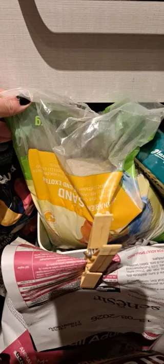 Gabbia per piccoli uccelli + accessori