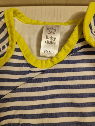 Saco dormir bebé rayas ballena y medusa