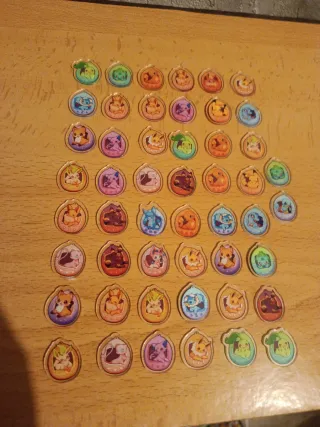 50 Acrílicos de Pokémon