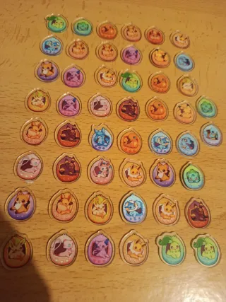 50 Acrílicos de Pokémon