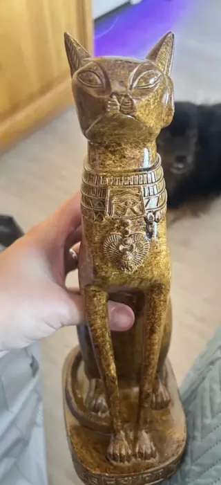 Scultura gatto egiziano