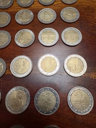 Lote 44 Monedas 2€ Conmemorativas Alemania