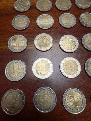 Lote 44 Monedas 2€ Conmemorativas Alemania