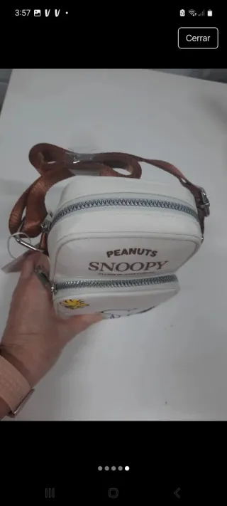Bolso Peanuts Snoopy bandolera nuevo