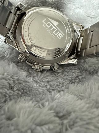 Reloj Lotus Connected Azul y Plateado