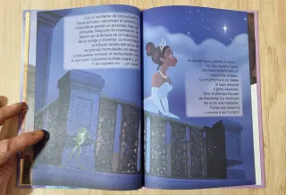 Clásico cuento infantil de Disney Tiana y el sapo.
