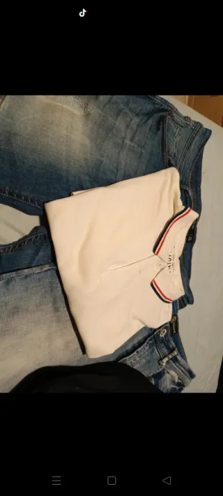 Pantalones hombre,polo y riñonera.