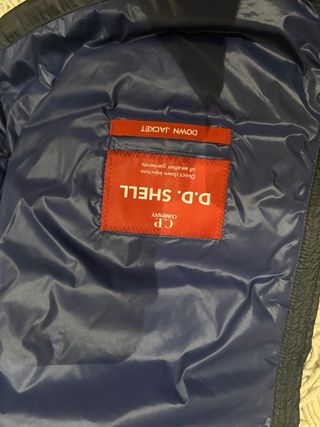 Chaleco C.P. Company Azul con Capucha