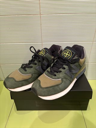 New Balance x Stone Island Verde Talla 42
