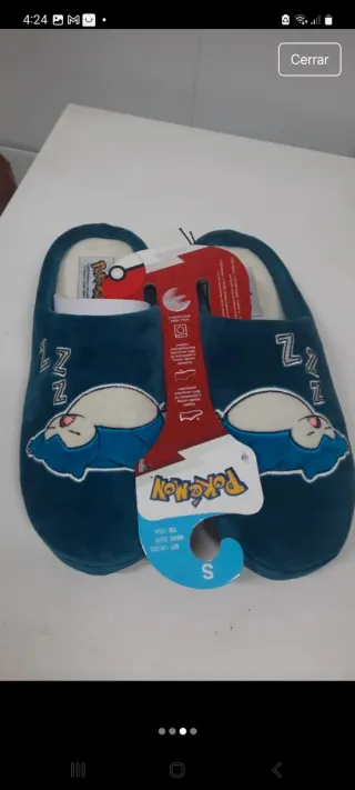 Zapatillas Pokemon Snorlax Talla 40-41