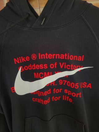 Sudadera Nike International Negra Talla M