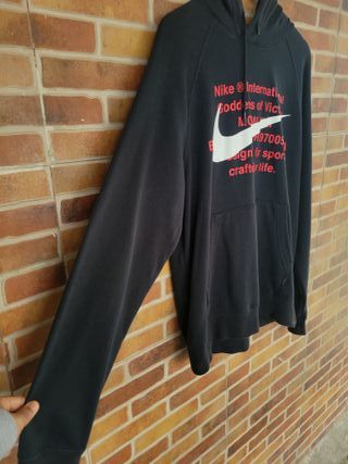 Sudadera Nike International Negra Talla M